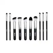 Bronson Professional Premium Makeup Brush Set (10 pcs)