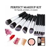 Bronson Professional Premium Makeup Brush Set (10 pcs)