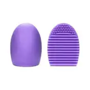 Bronson Professional Silicone Makeup Brush Cleaner Tool (1 pc)