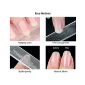 Bronson Professional Glass Nail Shiner & Filer Set (1 pc)
