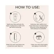 Bronson Professional Face and Eyebrow Razor (1Pc)