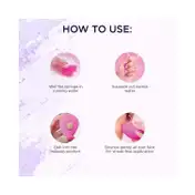 Bronson Professional Purple Beauty Blender Makeup Sponge (1 pc)