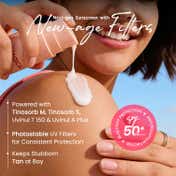 Aqualogica Detan+ Dewy Lightweight Sunscreen Gel SPF 50+ PA++++ for Normal & Dry Skin (50 g)