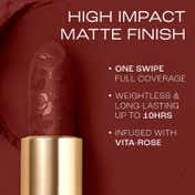Lakme Rouge Bloom Powder Matte Bullet - Brick Bloom (4 g)