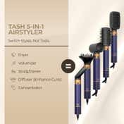 Tash Hair AirStyler 5 in 1 Multi-Styler Complete Set
