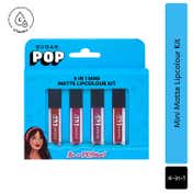 SUGAR POP 4 in 1 Mini Matte Lipcolour Kit - 02 Bare Essentials (4 pcs)