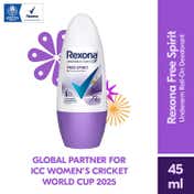 Rexona Free Spirit Roll-On Deodorant for Women (45 ml)