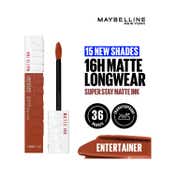 Maybelline New York Super Stay Matte Ink Liquid Lipstick - Entertainer (5 ml)
