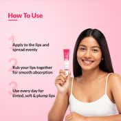 Fixderma 4% Kojic Acid Tinted Lip Balm with 2% Ceramide, 3% Shea Butter, 3% Niacinamide (15ml)
