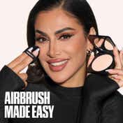 Huda Beauty Easy Bake Airbrush Matte Pressed Powder - Peach Cupcake (8.5 g)