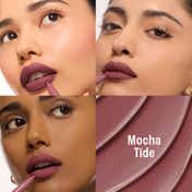 Lakme 9to5 Hya Beach Edit, Lipstick + Liner Duo, SPF Matte Finish Lipstick – Mocha Tide, (2 + 0.2 g)