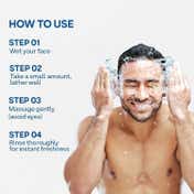 How to Use - Oziva Inner Glo Skin Brightening Face Wash (100 ml)