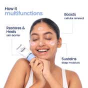 WishCare 3:1:1 Barrier Bounce Moisturizer for Dry Skin with Ceramides and Mung Mucin (50 ml)