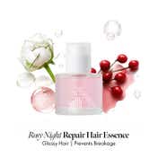 ANILLO Rosy Night Repair Hair Essence Korean Hair Serum For Dry Frizzy Hair (50 ml)