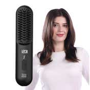 Tash Hair Glide Cordless Hair Straightener Brush - Noir (1 Pcs)
