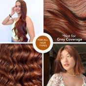 Paradyes Semi-Permanent Glossy Hair Tint, Enriched with Herbal Extracts - Cinnamon Brown (160 g)