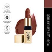 Lakme Rouge Bloom Powder Matte Bullet - CocoaCarnation (4 g)