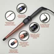 Alan Truman Gold Ceramic Wand - XLarge