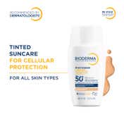 Bioderma Photoderm XDefense Ultra-Fluid SPF 50+ Tinted Sunscreen  PA ++++ (40 ml)