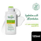 Simple Kind To Skin Protecting Light Moisturiser with SPF 15 Protects and Hydrates (125 ml)