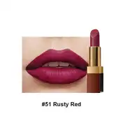 Charmacy Milano Soft Satin Matte Lipstick - Rusty Red No. 51 (3.8 g)