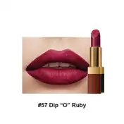 Charmacy Milano Soft Satin Matte Lipstick - Dip “O” Ruby No. 57 (3.8 g)