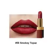 Charmacy Milano Soft Satin Matte Lipstick - Smokey Topaz No. 58 (3.8 g)
