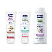 Chicco BM Baby Cream + Chicco BM Diaper Rash Cream + Chicco BM talcum powder Combo