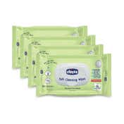 Chicco Baby Soft Cleansing Wipes 72 Pack of 4 Combo