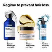 L'OREAL PROFESSIONNEL Density Advanced Shampoo for Thinning Hair (300 ml) Visibly Increases Volume