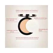 Colorbar Perfect Match New Press Compact Powder - 002 Nude Beige (9 g)