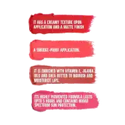 Colorbar Velvet Matte Lipstick - 077 1 High Tea (4.2 g)