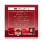 Colorbar Starry Flip Lipstick - 001 Hot As Hell (3.5 g)