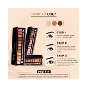 Colorbar Jacqueline Eyeshadow Palette - 001 Just Nude (18 g)