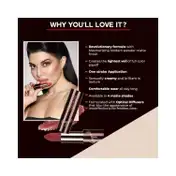 Colorbar X Jacqueline Sinful Matte Lipcolor - 027 Dirty Datey (3.5 g)