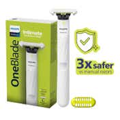 Philips OneBlade Intimate Bikini and Underarm Trimmer and Razor for Women QP1924-20