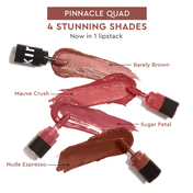 KIRO Four Play Non Stop Airy Matte Liquid Lip - Pinnacle Quad (6 ml)