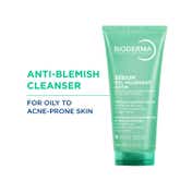 Bioderma Sebium Actif Cleanser  with Salicylic & Glycolic Acid for Acne Prone, Oily Skin (200ml)