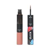 Kiro 3 in 1 Eye Stack Eyeshadow + Eyeliner + Mascara - 01 Bare Peach Matte Trio (12.5 g)