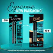 Lakme 9 to 5 Eyeconic Kajal Twin Pack Lasts upto 24hrs - Deep Black (2 pcs)