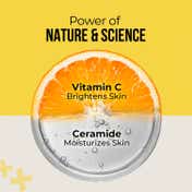 Dr. Sheth's Ceramide & Vitamin C Sunscreen SPF 50+ PA++++ In-Vivo Tested for Bright Skin (50g)