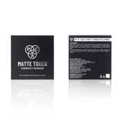 PAC Matte Touch Compact Powder Buildable Coverage Lightweight Sweat Resistant - 110 Almond (12 g)