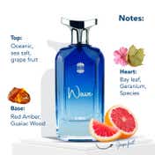 Ajmal Wave Eau De Parfum Long Lasting Premium Luxury Perfume for Men (100 ml)