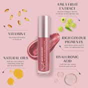 HOUSE OF MAKEUP Hot Glossip Non-Sticky High-Shine Gloss - Berry Discreet (4.7 ml)