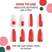 Lakme Glitterati Collection Nail Paint for High Glam - Princess (12 ml)