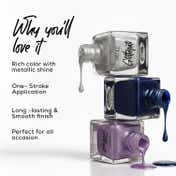 RENEE Glitterati Nail Paint - Glitter Rouge (10 ml)