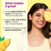 Plix Pineapple De-Pigmentation Skincare Routine Juicy Cleanser Smoothie Moisturizer (3 pcs)