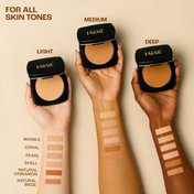 Lakme Forever Matte Compact Smooth Finish Lasts for 12 Hrs Even Toned Look - Pearl (9 g)