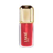 Lakme 9to5 HyaGloss Powerplump Lip Oil - 101 Bosslady Brick (4.2 ml)