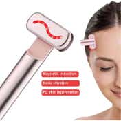 SEMINO Eyewonder Wand LED Rechargeable Eye Massager - Rose Gold